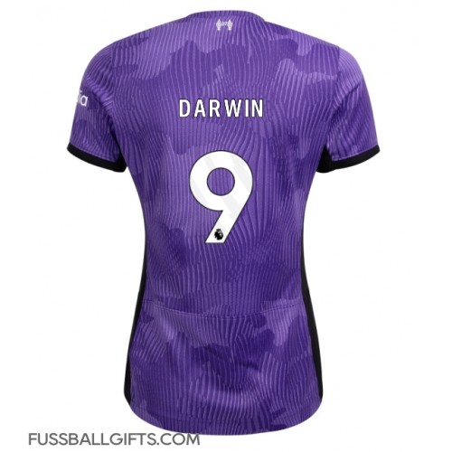 Liverpool Darwin Nunez #9 Fußballbekleidung 3rd trikot Damen 2023-24 Kurzarm